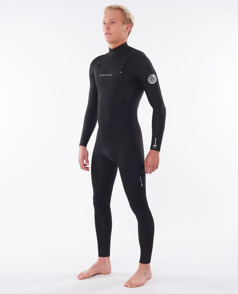Muta RIP CURL -  Dawn Patrol Perf Chest Zip 4/3 - Black