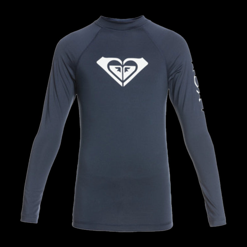 Lycra Whole hearted - Rash vest a maniche lunghe da Ragazza 6-16 - Mood indigo