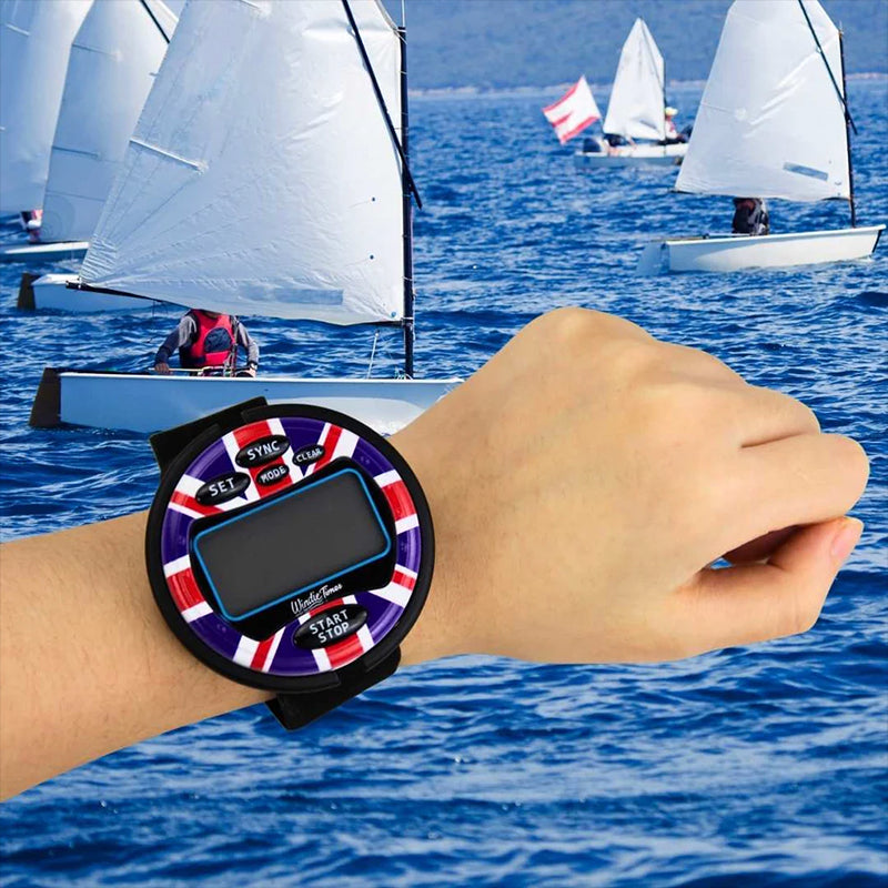 Windie timer Pro - OROLOGIO DA REGATA - UK Flag