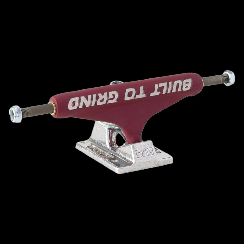 IINDEPENDENT STAGE XI COLORED SPEED BURGUNDY SILVER 139 TRUCKS