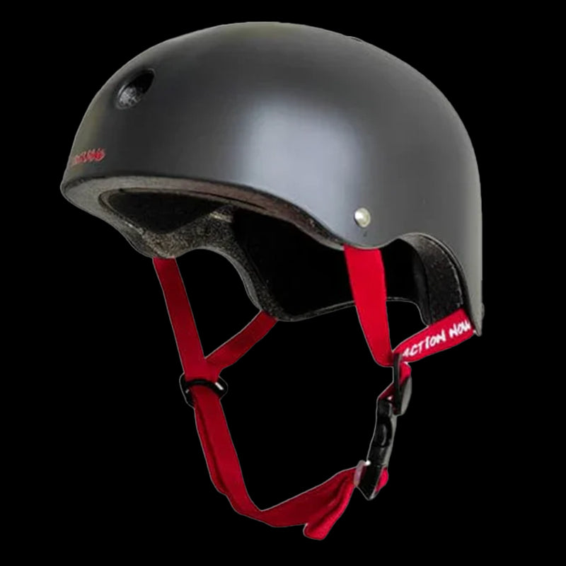 Casco da Skateboard e Bmx Action Now Black