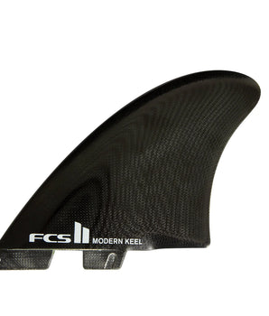 PINNE FCS II Modern Keel Twin Fins Black