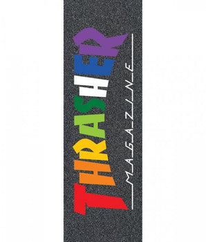 Mob - Griptape Grafica Thrasher Rainbow Grip Tape 9in x 33in