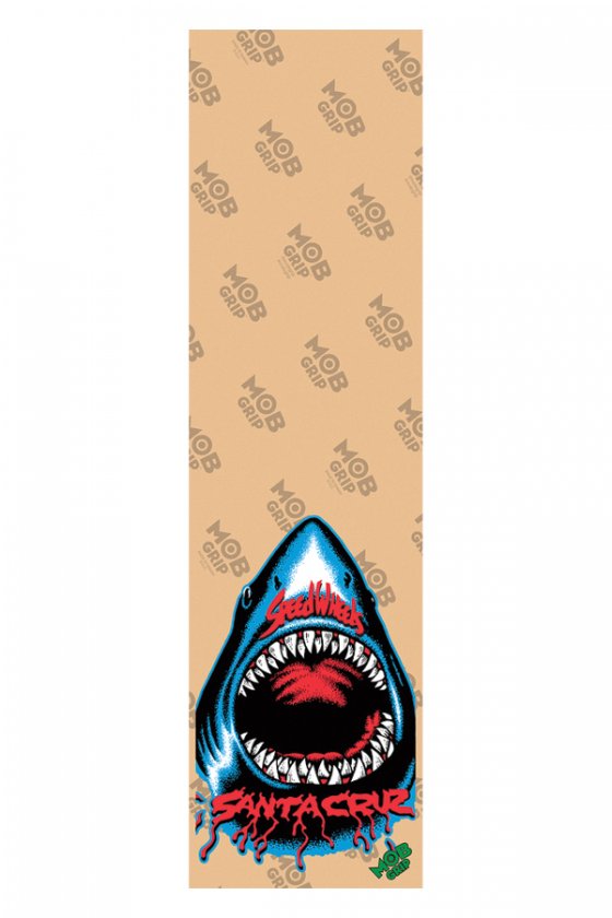 Mob - Griptape Grafica SC Shark CLEAR Grip Tape 9in x 33in