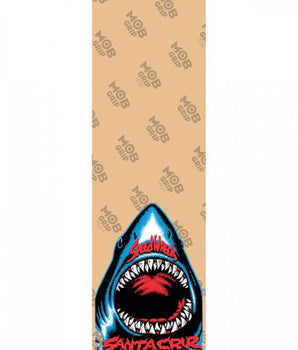 Mob - Griptape Grafica SC Shark CLEAR Grip Tape 9in x 33in