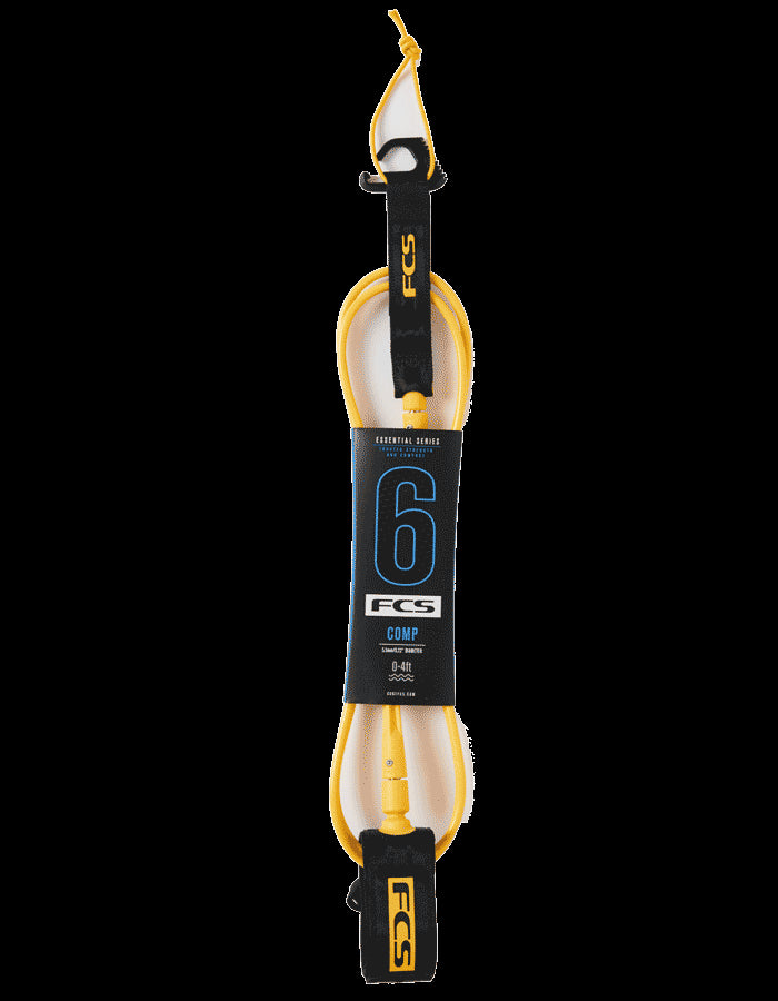 FCS LEASH 6' All Round Essential - Mango