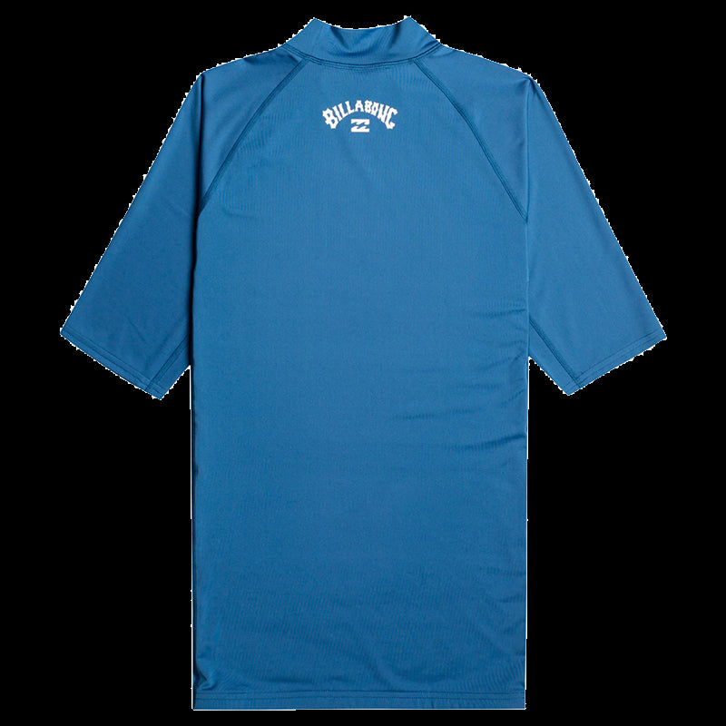 Lycra Waves All Day - Rash Vest UPF 50 a Maniche Corte da Uomo -  Dark Blue