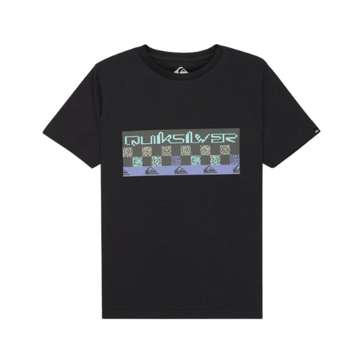 T-shirt Ragazzo Nera Grafica Retro Next Gen – Cotone 8-16 Anni