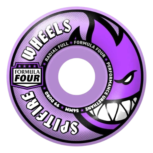 Ruote Skate Formula Four Radial Full 54mm 99A (Purple)