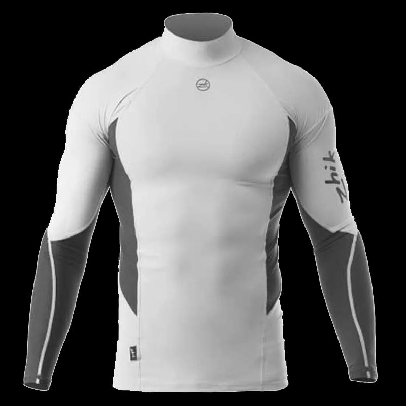 Spandex Long Sleeve Top - Grey