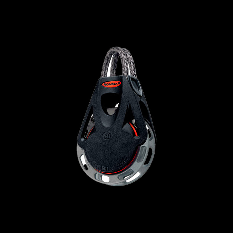 Serie 40 Orbit Block™ con cuscinetto a sfera, cricchetto automatico con testa di collegamento in Dyneema®