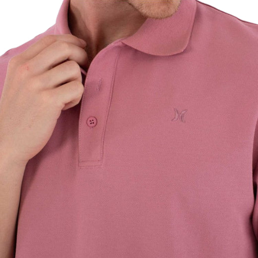 Polo Hurley maniche corte ICON - Beach Clay