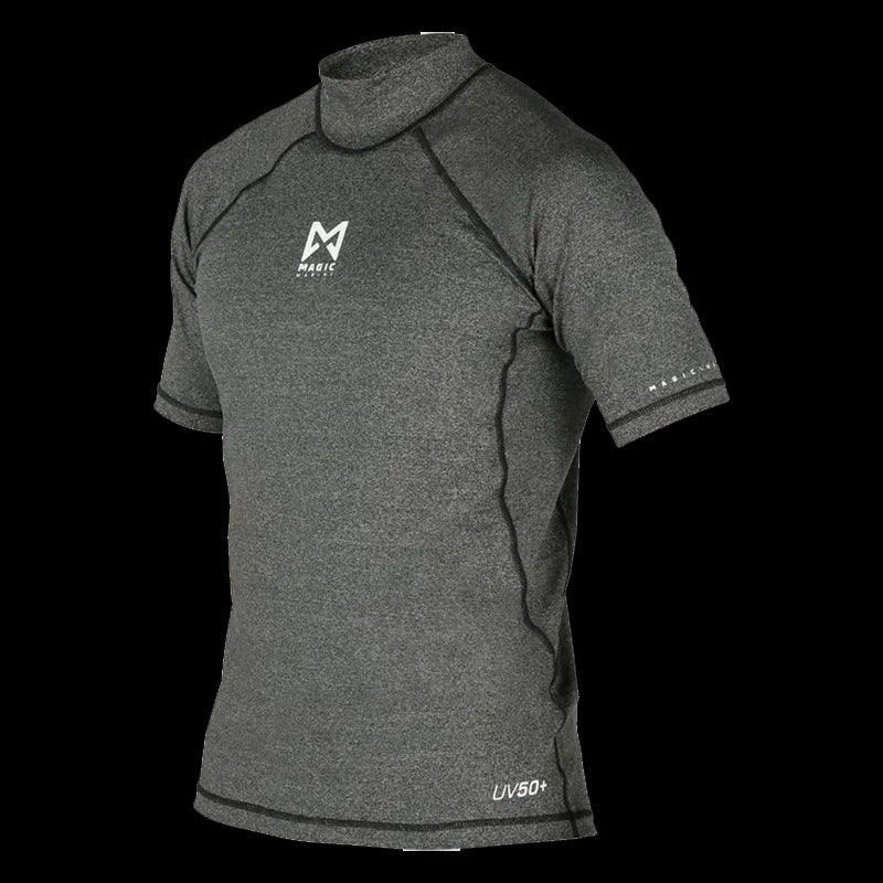Cube Rash Vest S/S men - Black