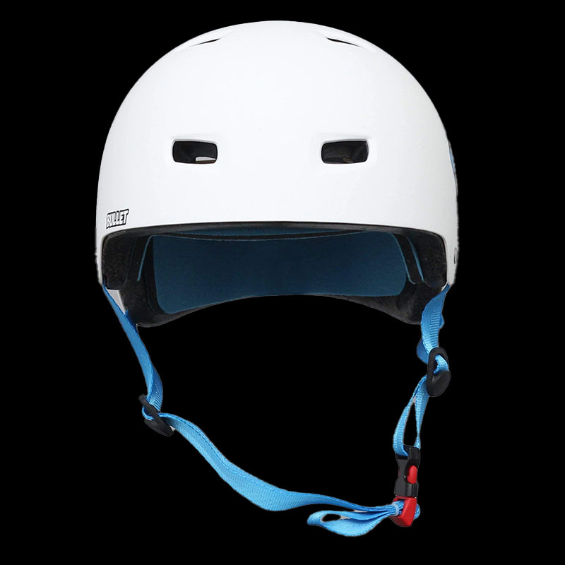 Helmet Bullet x Santa Cruz Screaming Hand - Matt White