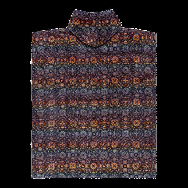 Poncho - Asciugamano con cappuccio da Uomo - Aged Indigo