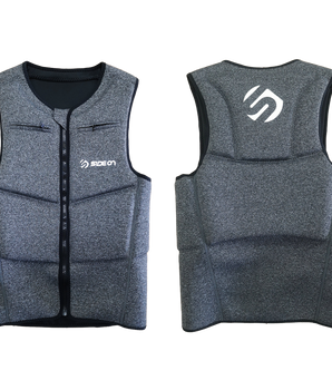 SALVAGENTE SIDEON IMPACT VEST HALF PROTECTION DARK GREY MOTTLED