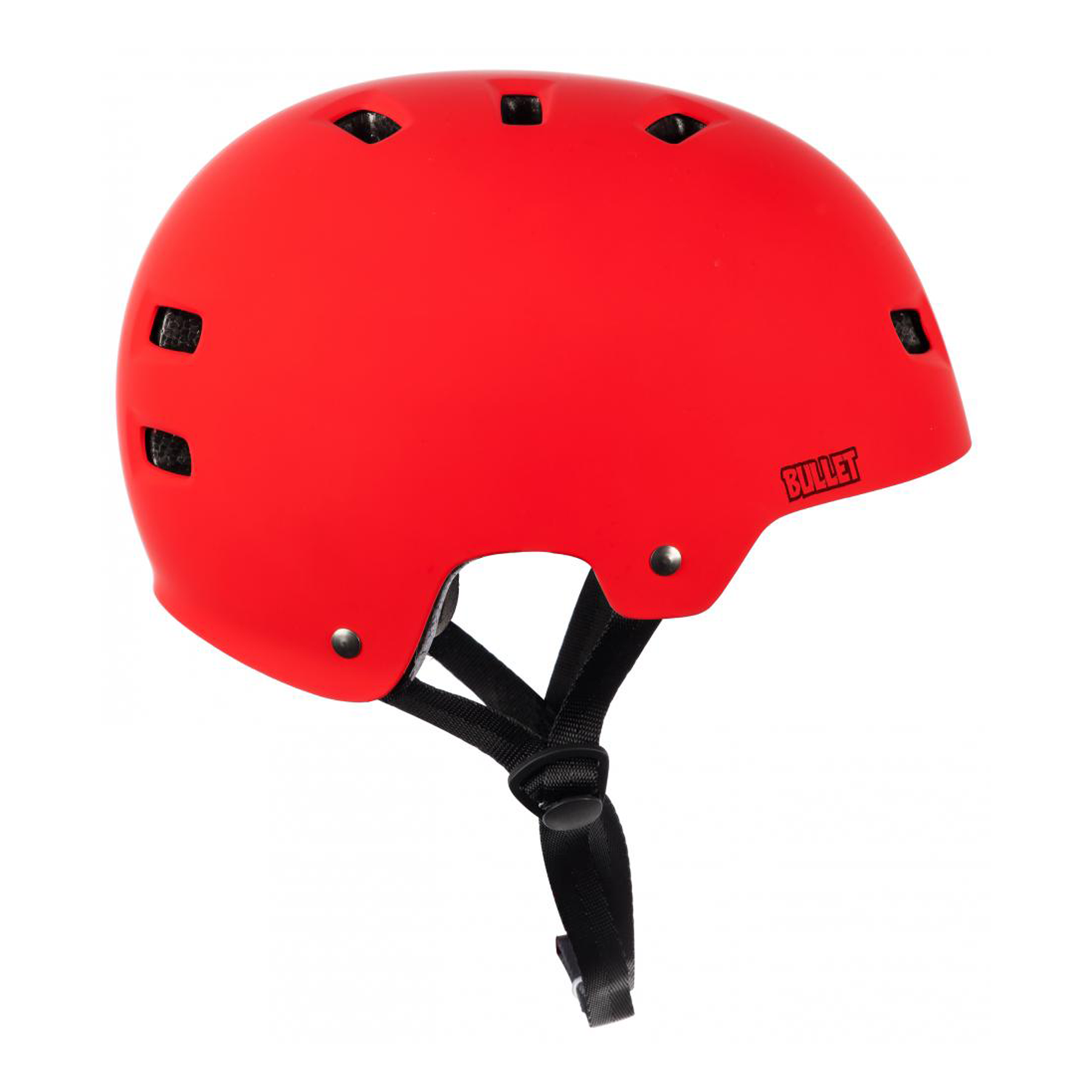 Protezioni skate Bullet Deluxe Helmet casco adulti matt red