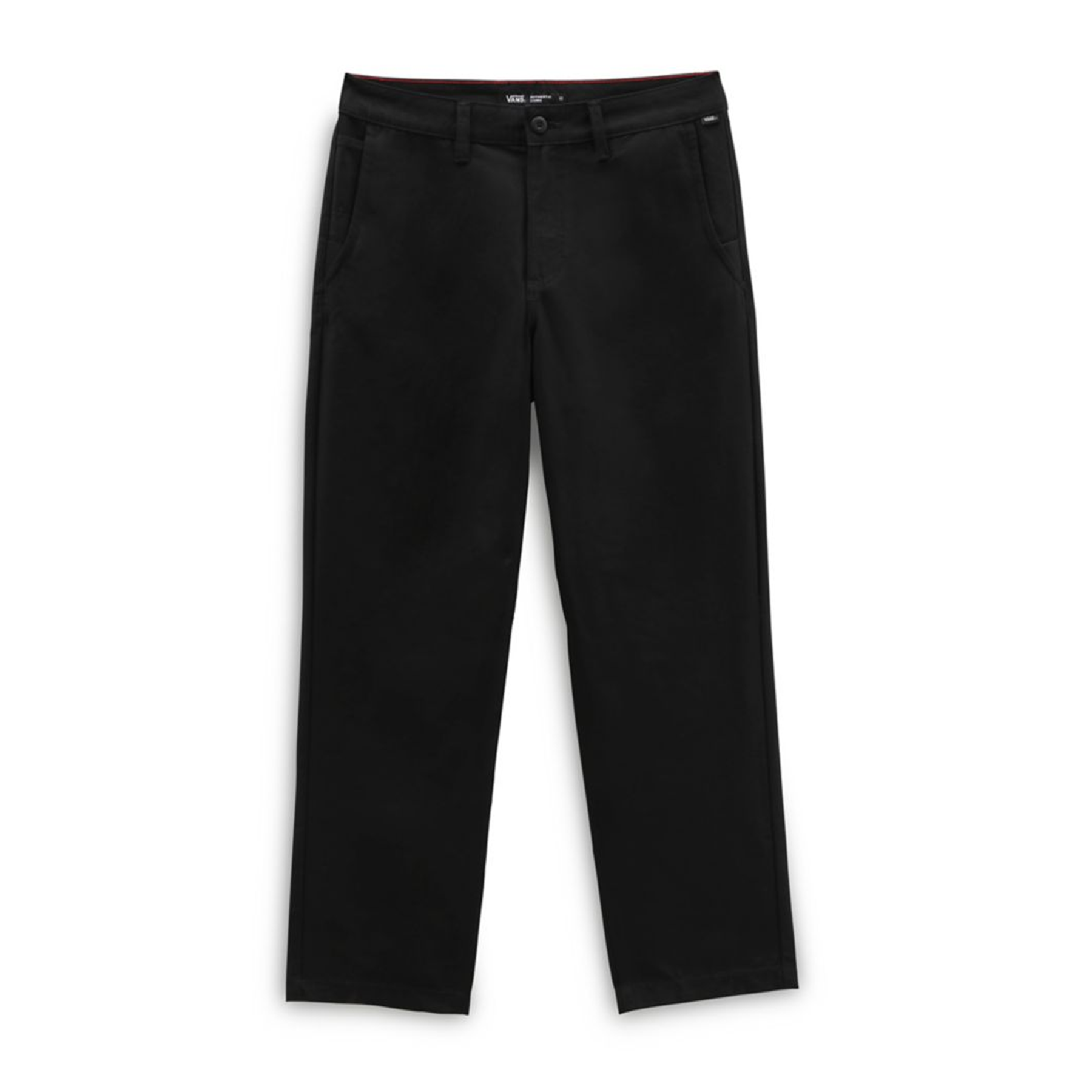 VANS Pantaloni Skate chino Black Authentic Glide Relaxtaper da Uomo