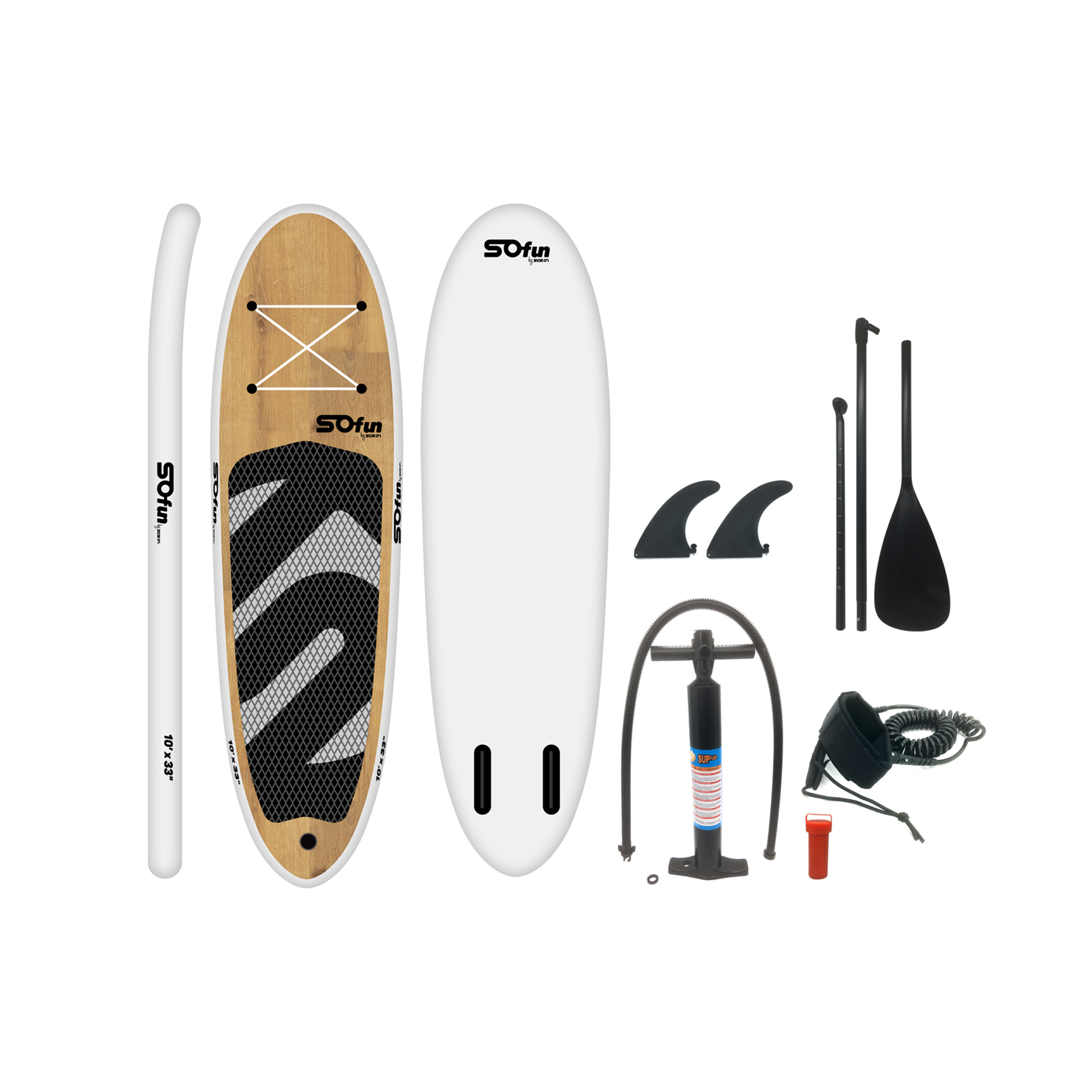 SUP SIDEON INFLATABLE ISUP 10.0/33 COMPLETO 180 Ltr