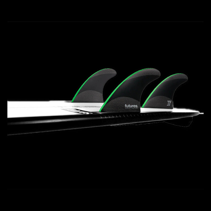 PINNE FUTURES John John Florence Signature Range - Techflex Neon Green - M