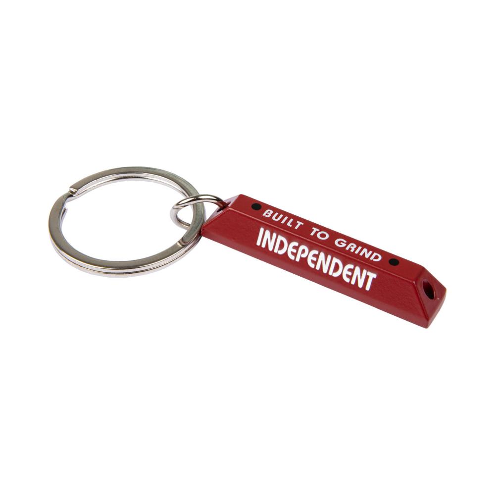 Independent Accessories Red Curb Keychain