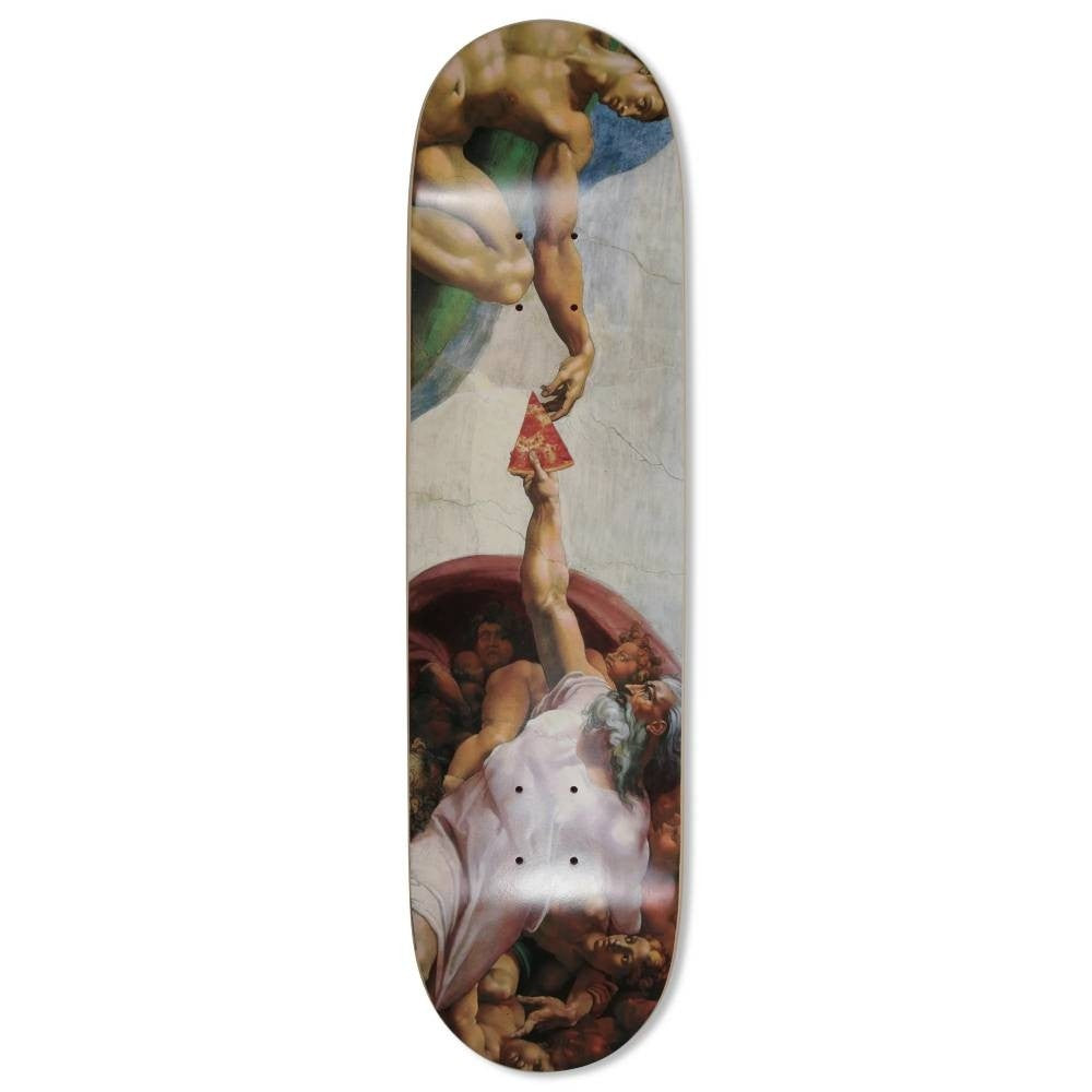 TAVOLA SKATEBOARD PIZZA MICHELANGELO 8.25"