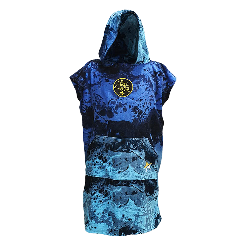 PONCHO PAT LOVE BLUE/CAMO