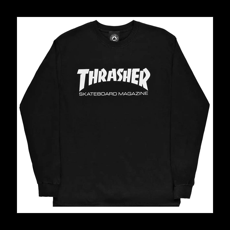 Thrasher Skate Mag Long sleeve - maglia manica lunga - black