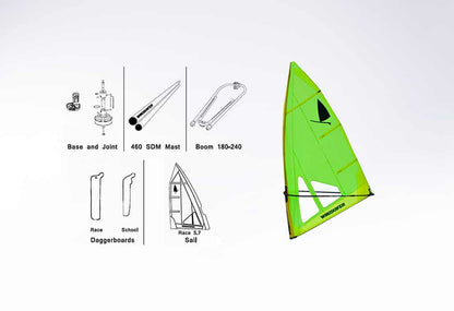 Windsurfer Lt ONE DESIGN completo by Exocet