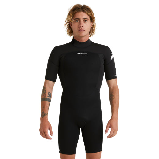 Prologue 2/2mm - Muta Estiva Shorty Maniche Corte e Gamba Corta Uomo - Black