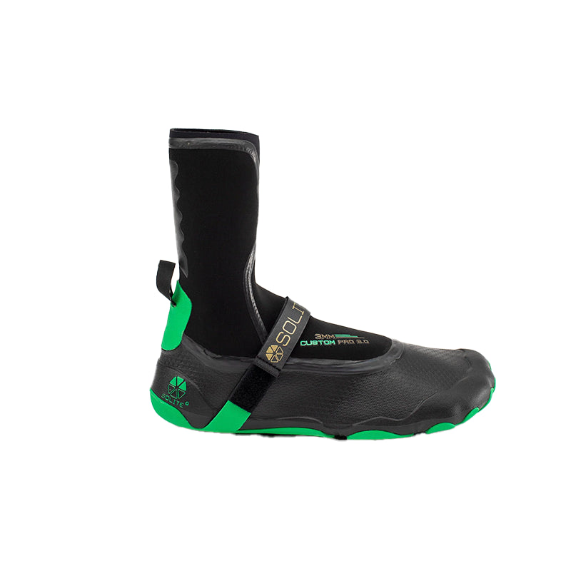 3mm Custom 2.0 Watersport Boots - Black/Green