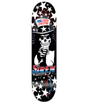 Tavola da Skate Siren Skateboards - Uncle Sam USA 8,25'' Deck