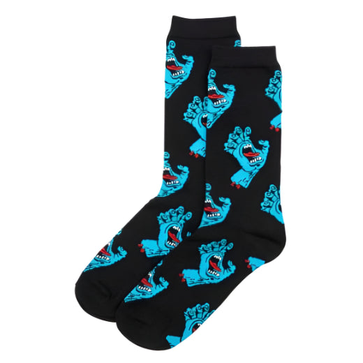 Multi Hand Sock (2 Pack) calze - Black and White