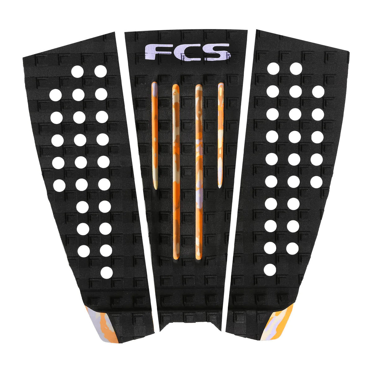 Grip pad surf FCS Julian Wilson Traction - Black/Multi Camo