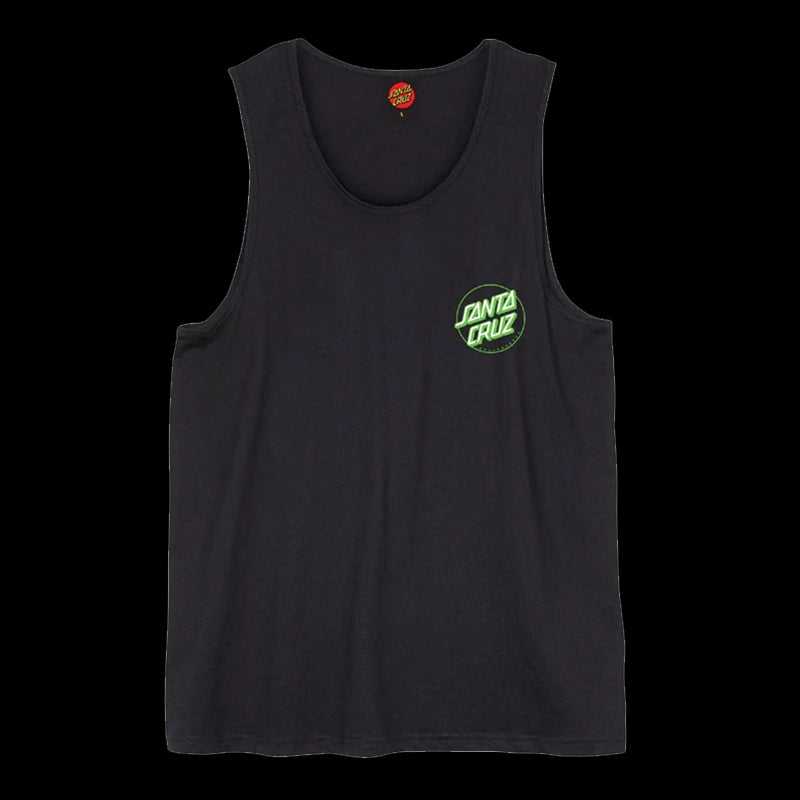 Partial Dot Vest - Black