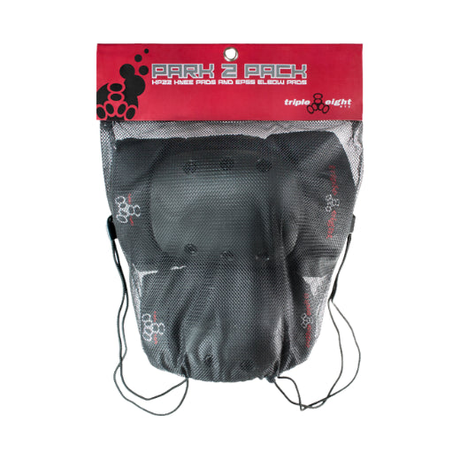 Set ginocchiere + gomitiere Triple Eight Pads Park Black