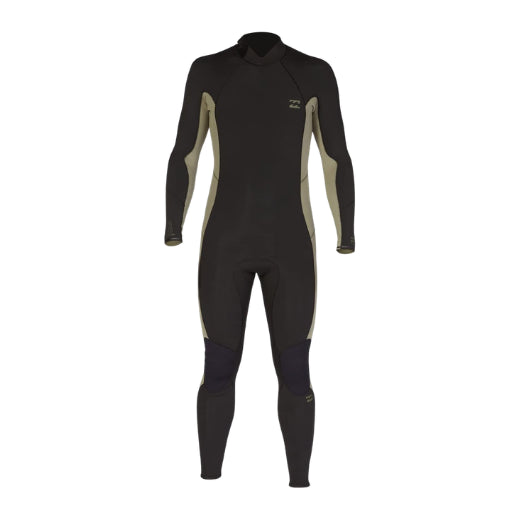 4/3mm Absolute - Muta con zip sul petto da Uomo - MILITARY