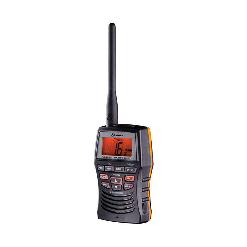 COBRA MARINE MR HH150FLTE, VHF portatile