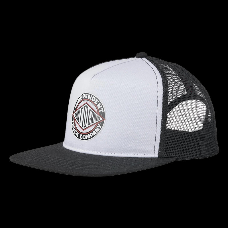 cappello BTG Summit Printed Mesh Trucker - White/Black