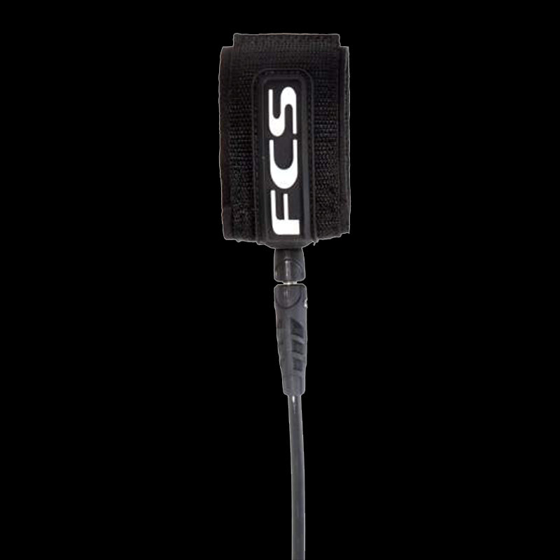 FCS LEASH 6' Competition CLASSIC Black