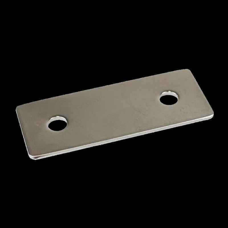 Piastrina acciaio inox per cinghie 50mm