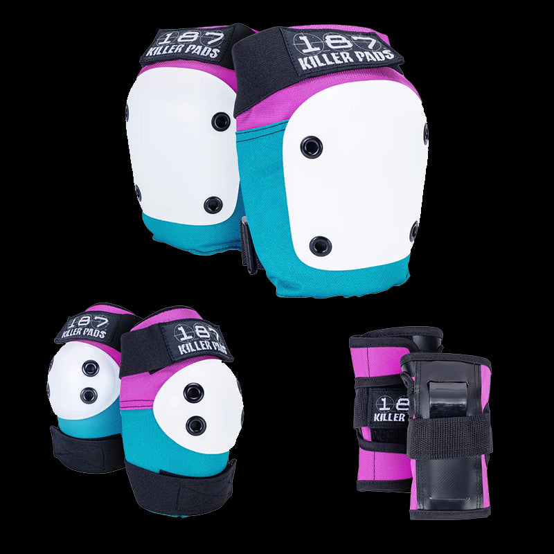 Six Pack Adulto - Pink/Teal