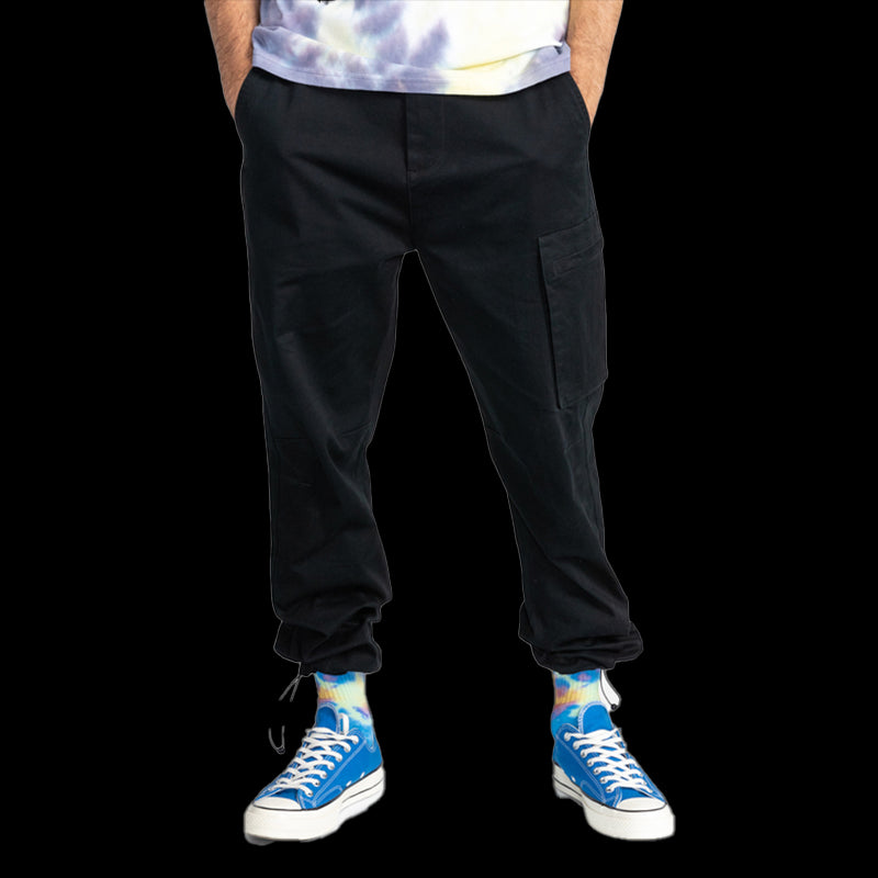 Howland Travel - Pantaloni Cargo da Uomo - BLACK