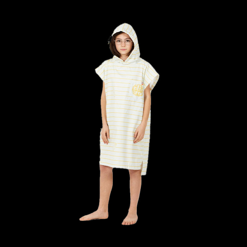 PONCHO AFTER KID SURF STRIPES 5-12 (115-145 CM)