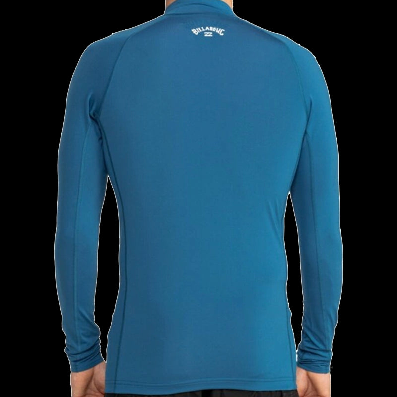 Logo Surf - Rash Vest UPF 50 a Maniche Lunghe Adulto - Dark Blue