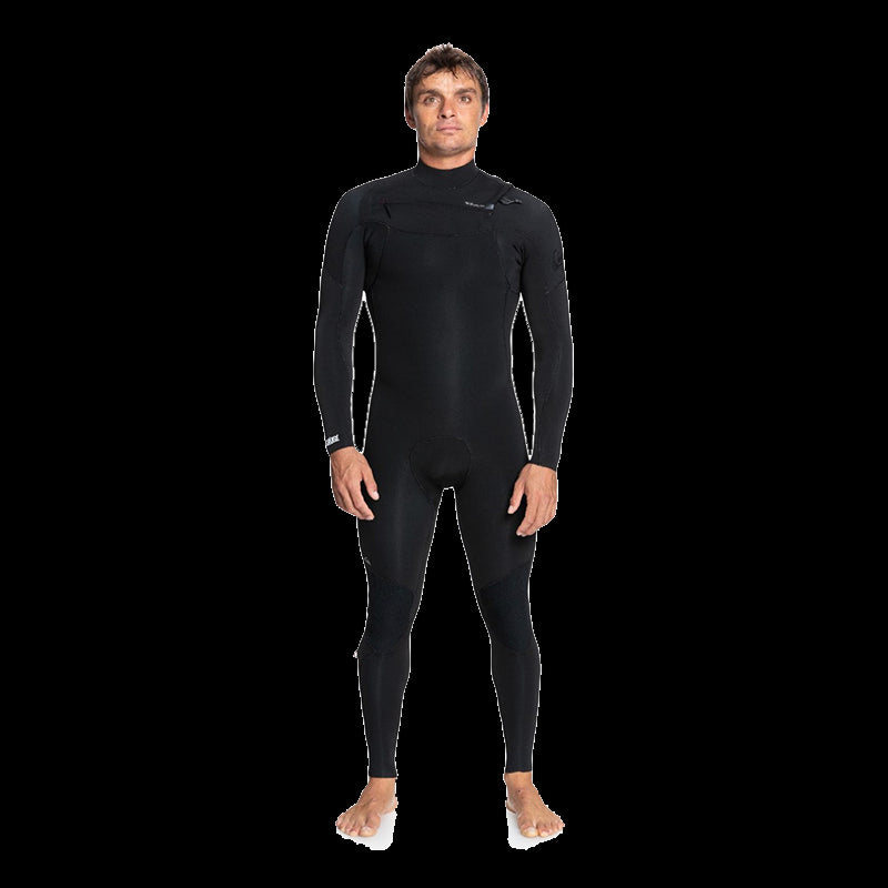 Muta Da Uomo 3/2mm Everyday Sessions - Muta con zip sul petto - Black