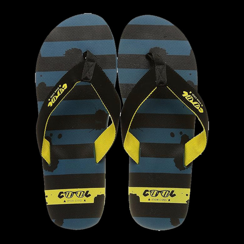 CIABATTA COOL Flip Flop Zinc - Green Stripes