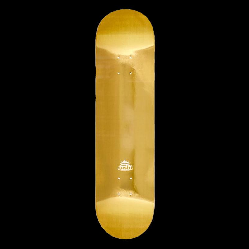 Tavola da Skate Sushi Decks PAGODA FOIL GOLD 8.125''