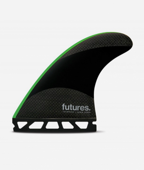 PINNE FUTURES John John Florence Signature Range - Techflex Neon Green - M