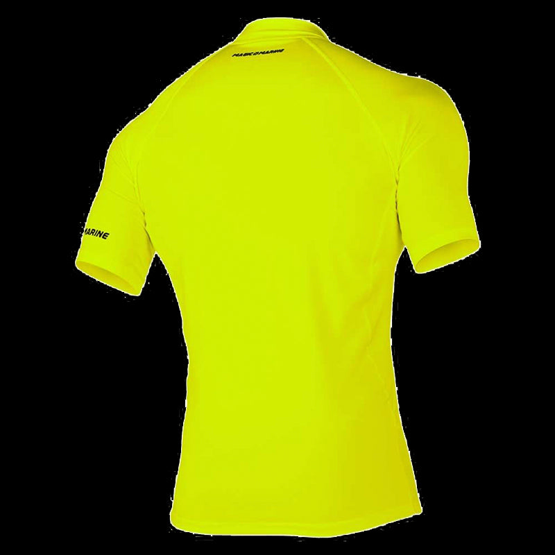 Cube Rash Vest S/S men - Flash Yellow